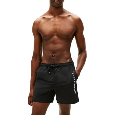 Tommy Hilfiger Drawstring Medium Zip Pocket-Black