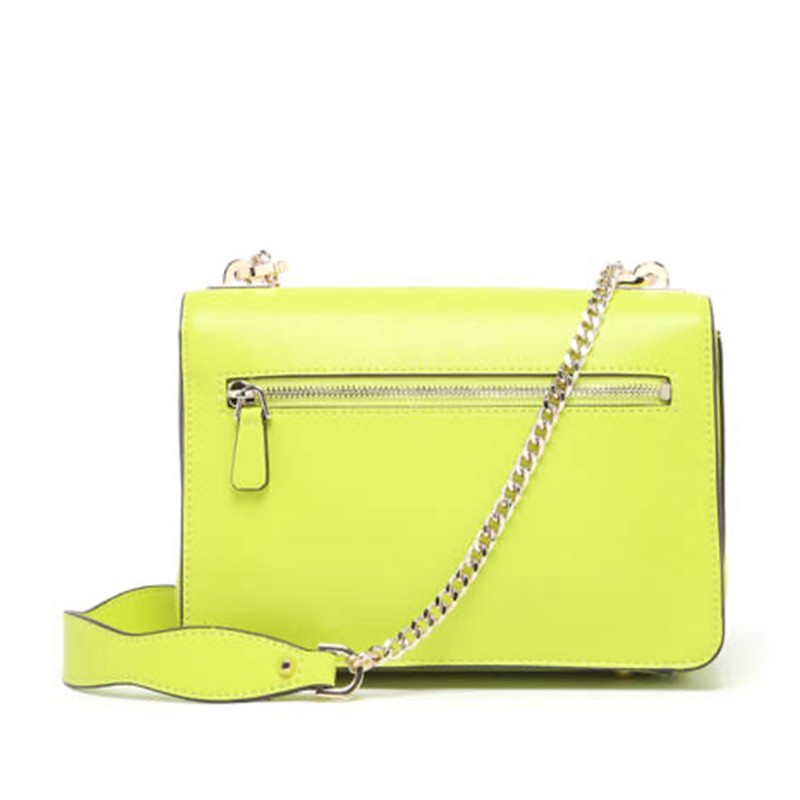 Guess Eliette Solid Colour Mini Crossbody Bag-Chartruese Guess Eliette Solid Colour Mini Crossbody Bag-Chartruese