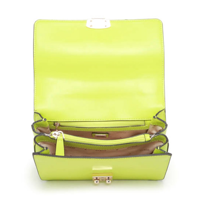 Guess Eliette Solid Colour Mini Crossbody Bag-Chartruese Guess Eliette Solid Colour Mini Crossbody Bag-Chartruese