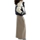 Replay Jacket Padded Cropped Two Tone-Black/Eggnog Replay Jacket Padded Cropped Two Tone-Black/Eggnog