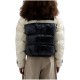 Replay Jacket Padded Cropped Two Tone-Black/Eggnog Replay Jacket Padded Cropped Two Tone-Black/Eggnog