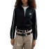 Replay Sweatshirt With Zip Cropped-Black