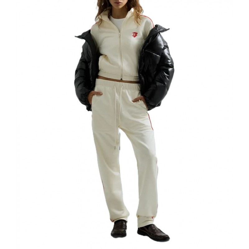 Replay Tracksuit Bottoms Satin Finish-Eggnog Replay Tracksuit Bottoms Satin Finish-Eggnog