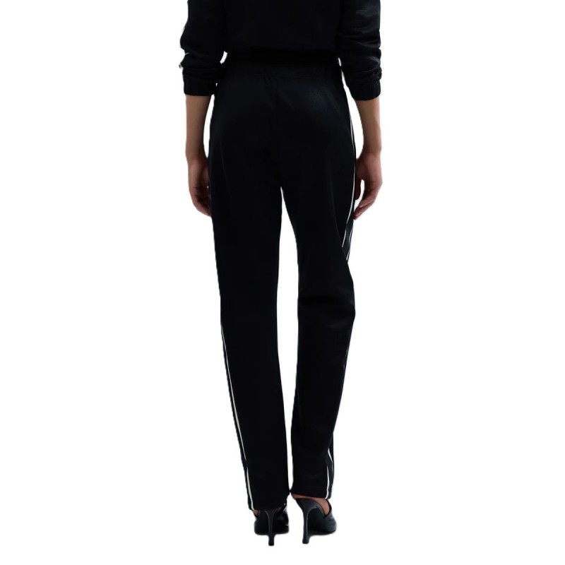 Replay Tracksuit Bottoms Satin Finish-Black Replay Tracksuit Bottoms Satin Finish-Black
