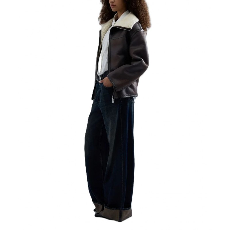 Replay Jeans Nalaja Wide Leg-Dark Blue Replay Jeans Nalaja Wide Leg-Dark Blue