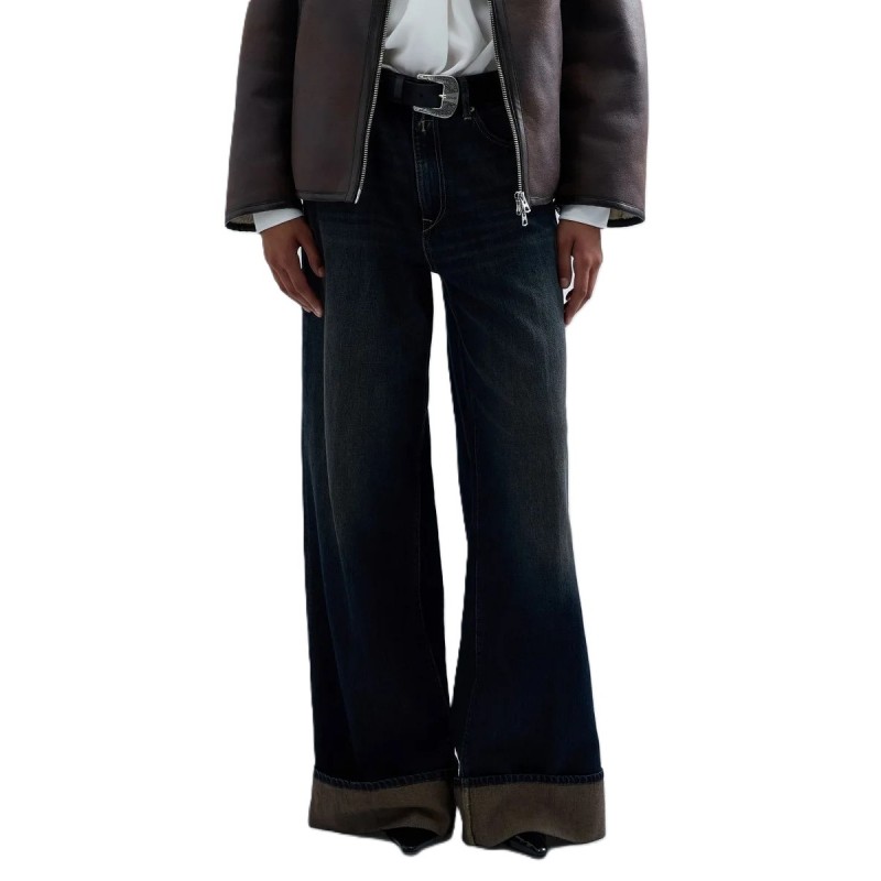 Replay Jeans Nalaja Wide Leg-Dark Blue Replay Jeans Nalaja Wide Leg-Dark Blue