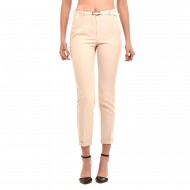Innocent Trousers Cigarette Rever & Belt-Ecru