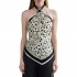 Replay Top Bandanna Print-Butter/Black