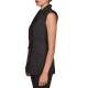 Milla Double Breasted Vest-Anthracite