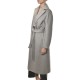 Milla Long Belted Coat-Grey Milla Long Belted Coat-Grey
