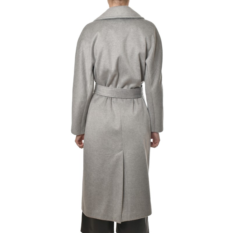 Milla Long Belted Coat-Grey Milla Long Belted Coat-Grey