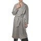Milla Long Belted Coat-Grey Milla Long Belted Coat-Grey