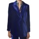 MyT Velvet Classy Blazer-Ink
