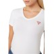 Guess V-Neck T-Shirt-White