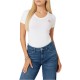 Guess V-Neck T-Shirt-White