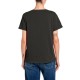Replay T-Shirt V Neck Cherish You Print-Anthracite