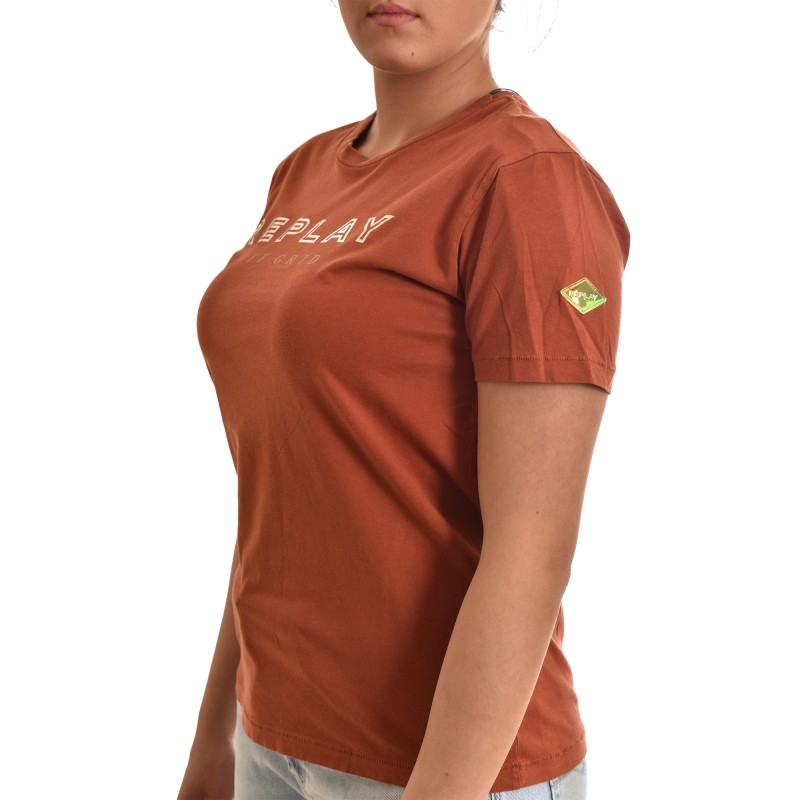 Replay Off Grid Jersey T-Shirt-Tile Replay Off Grid Jersey T-Shirt-Tile