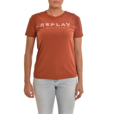 Replay Off Grid Jersey T-Shirt-Tile