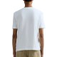 Replay T-Shirt With Maxi Print-Natural White