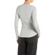 Replay T-Shirt Shiny Effect Long Sleeved-Ice Replay T-Shirt Shiny Effect Long Sleeved-Ice