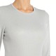 Replay T-Shirt Shiny Effect Long Sleeved-Ice Replay T-Shirt Shiny Effect Long Sleeved-Ice