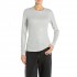 Replay T-Shirt Shiny Effect Long Sleeved-Ice