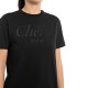 Replay Cherie Lurex Logo T-Shirt-Black Replay Cherie Lurex Logo T-Shirt-Black