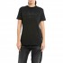 Replay Cherie Lurex Logo T-Shirt-Black