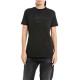 Replay Cherie Lurex Logo T-Shirt-Black Replay Cherie Lurex Logo T-Shirt-Black