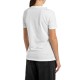 Replay Lurex Patterned Logo T-Shirt-White