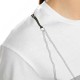 Replay Lurex Patterned Logo T-Shirt-White