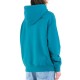Replay Long Hoody Sweatshirt-Peacock