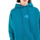 Replay Long Hoody Sweatshirt-Peacock