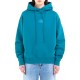 Replay Long Hoody Sweatshirt-Peacock