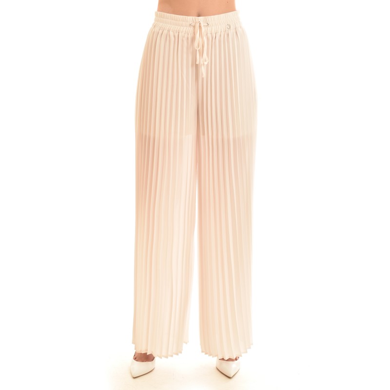 Guess Sveva Pleated Pants-White Guess Sveva Pleated Pants-White