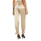Guess Satin Cargo Pant-Beige Guess Satin Cargo Pant-Beige