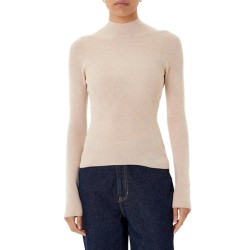 Guess Julia Sweater Mock Neck-Beige