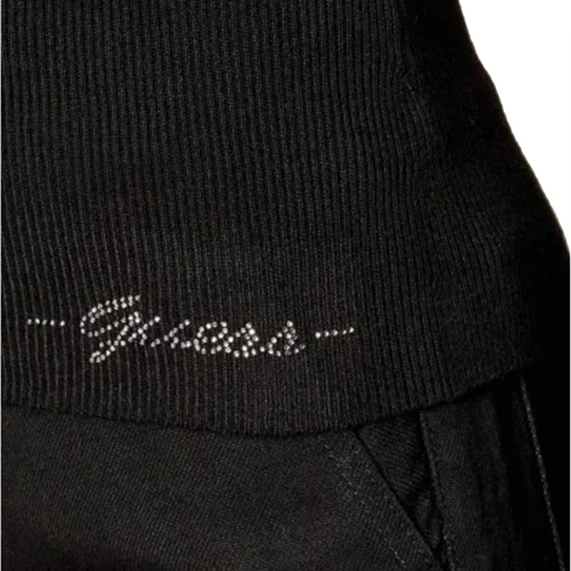 Guess Julia Sweater Mock Neck-Black