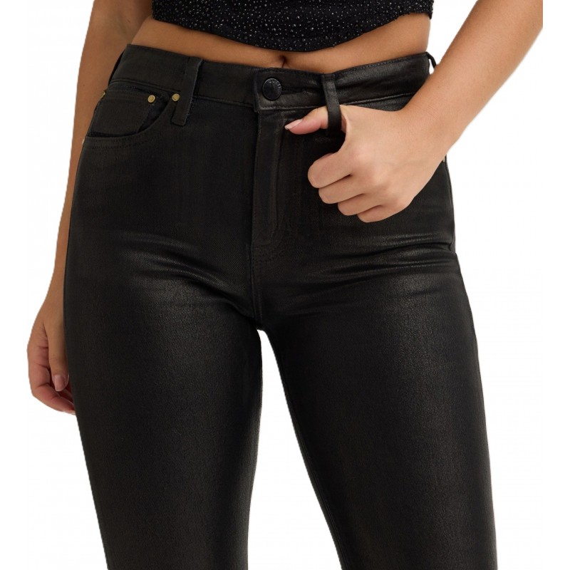 Guess Jeans Sexy Flare Shinny-Black