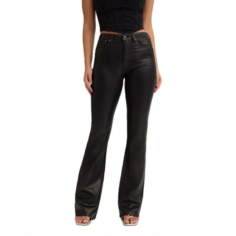 Guess Jeans Sexy Flare Shinny-Black