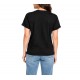 Guess T-Shirt Leopard Lurex Logo-Black