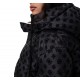 Guess New Daisy Puffer Jacket Crop Logo-Black
