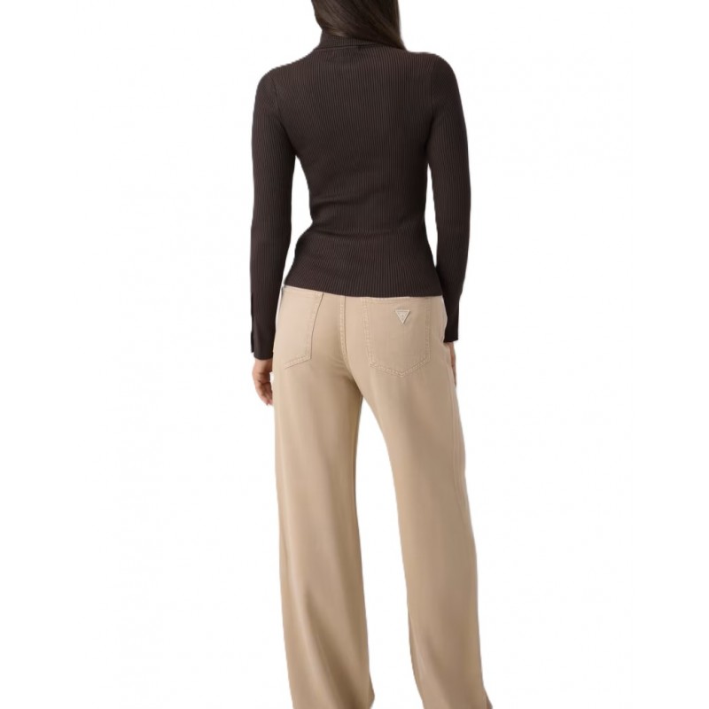 Guess Ellie Sweater Turtleneck-Brown Guess Ellie Sweater Turtleneck-Brown