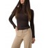 Guess Ellie Sweater Turtleneck-Brown