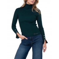 Guess Ellie Sweater Turtleneck-Green