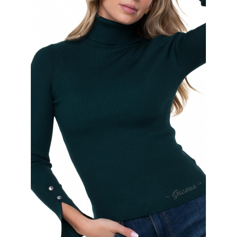 Guess Ellie Sweater Turtleneck-Green