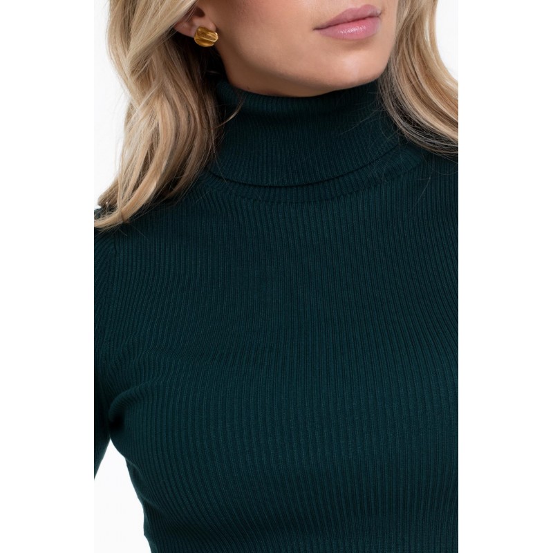 Guess Ellie Sweater Turtleneck-Green