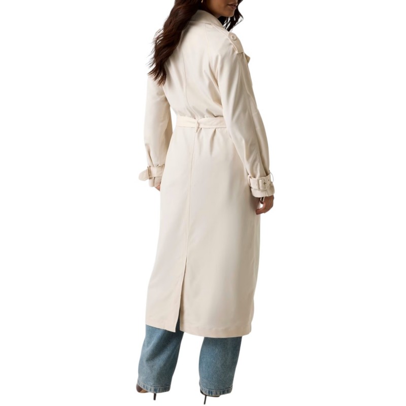 Guess Melania Trench Coat Long-Beige Guess Melania Trench Coat Long-Beige