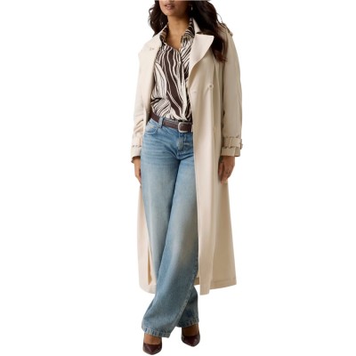 Guess Melania Trench Coat Long-Beige