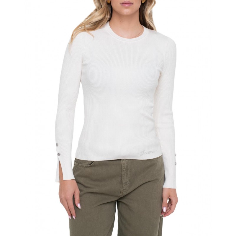 Guess Ellie Sweater-White Guess Ellie Sweater-White